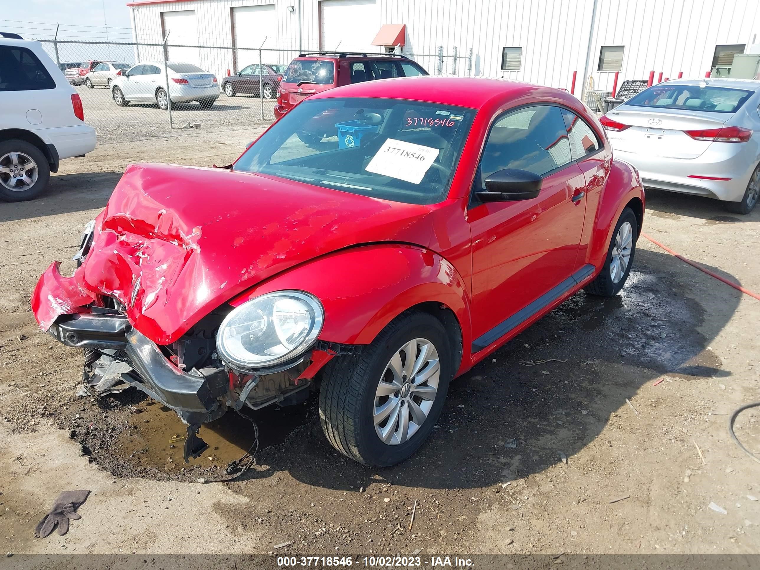 Photo 1 VIN: 3VWFP7AT2EM627307 - VOLKSWAGEN BEETLE COUPE 