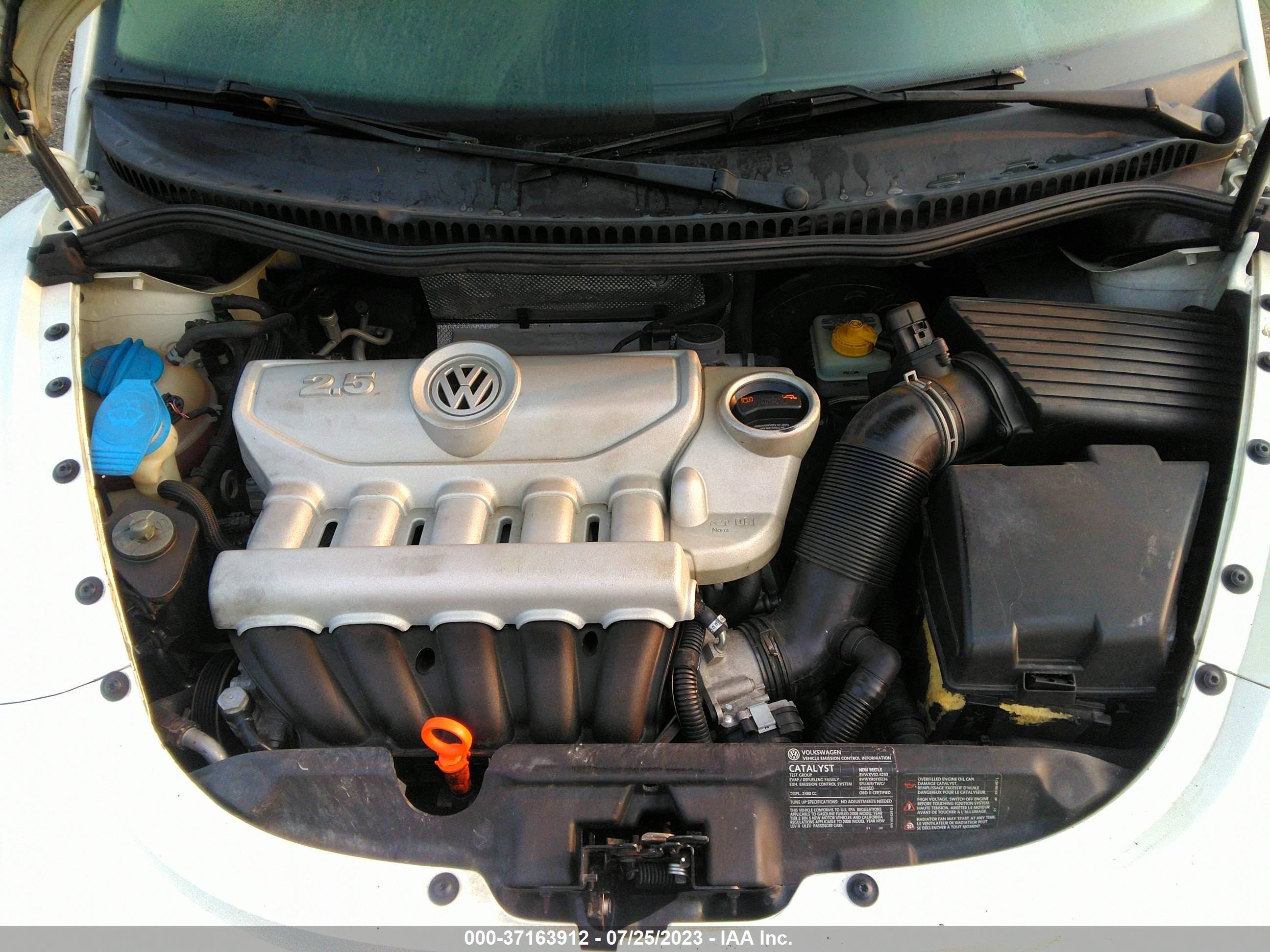 Photo 9 VIN: 3VWFW31C88M510654 - VOLKSWAGEN BEETLE 