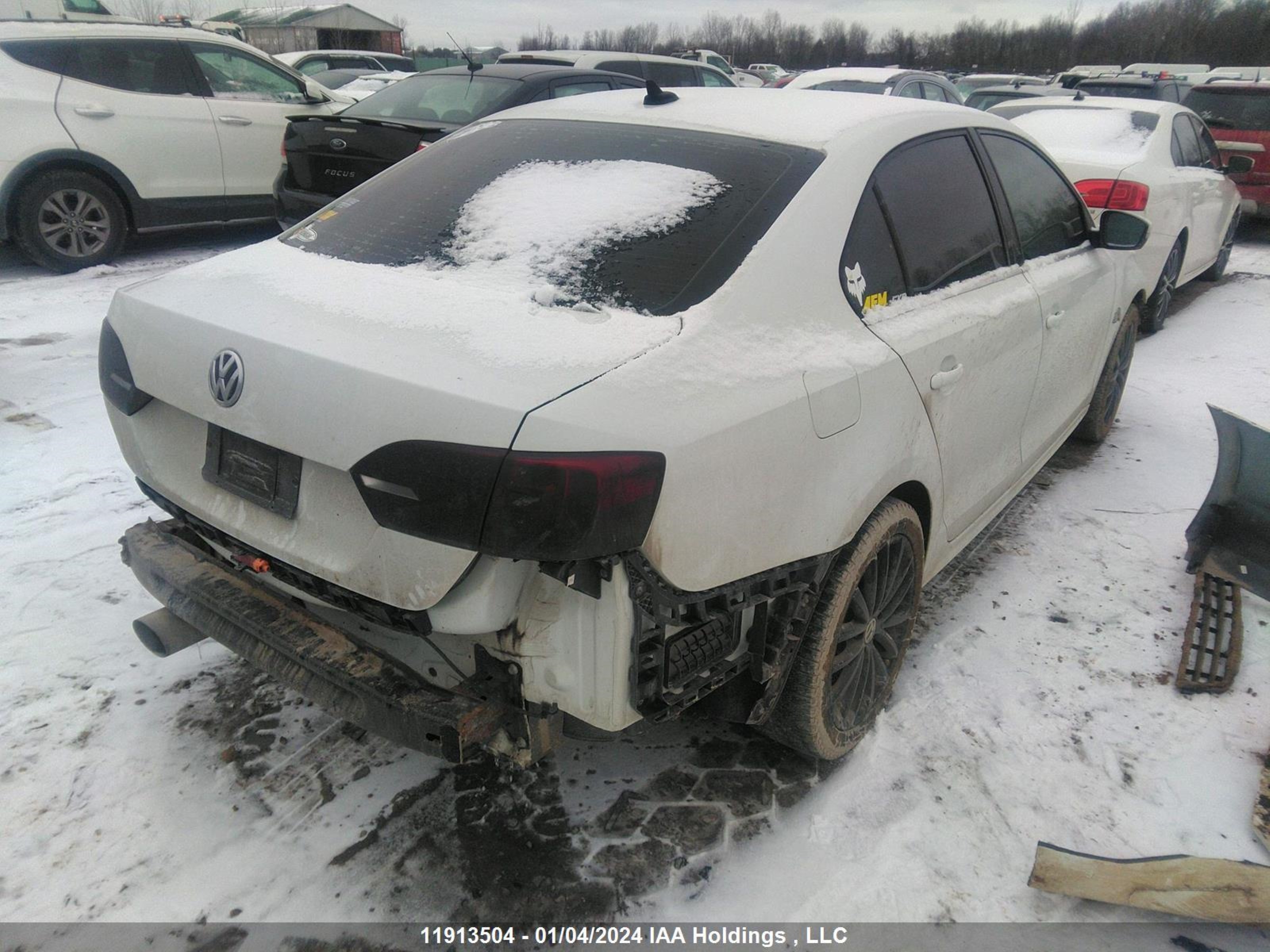 Photo 3 VIN: 3VWG07AJ2EM413389 - VOLKSWAGEN JETTA 