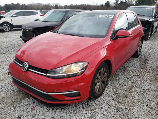 Photo 1 VIN: 3VWG17AU1JM255239 - VOLKSWAGEN GOLF 