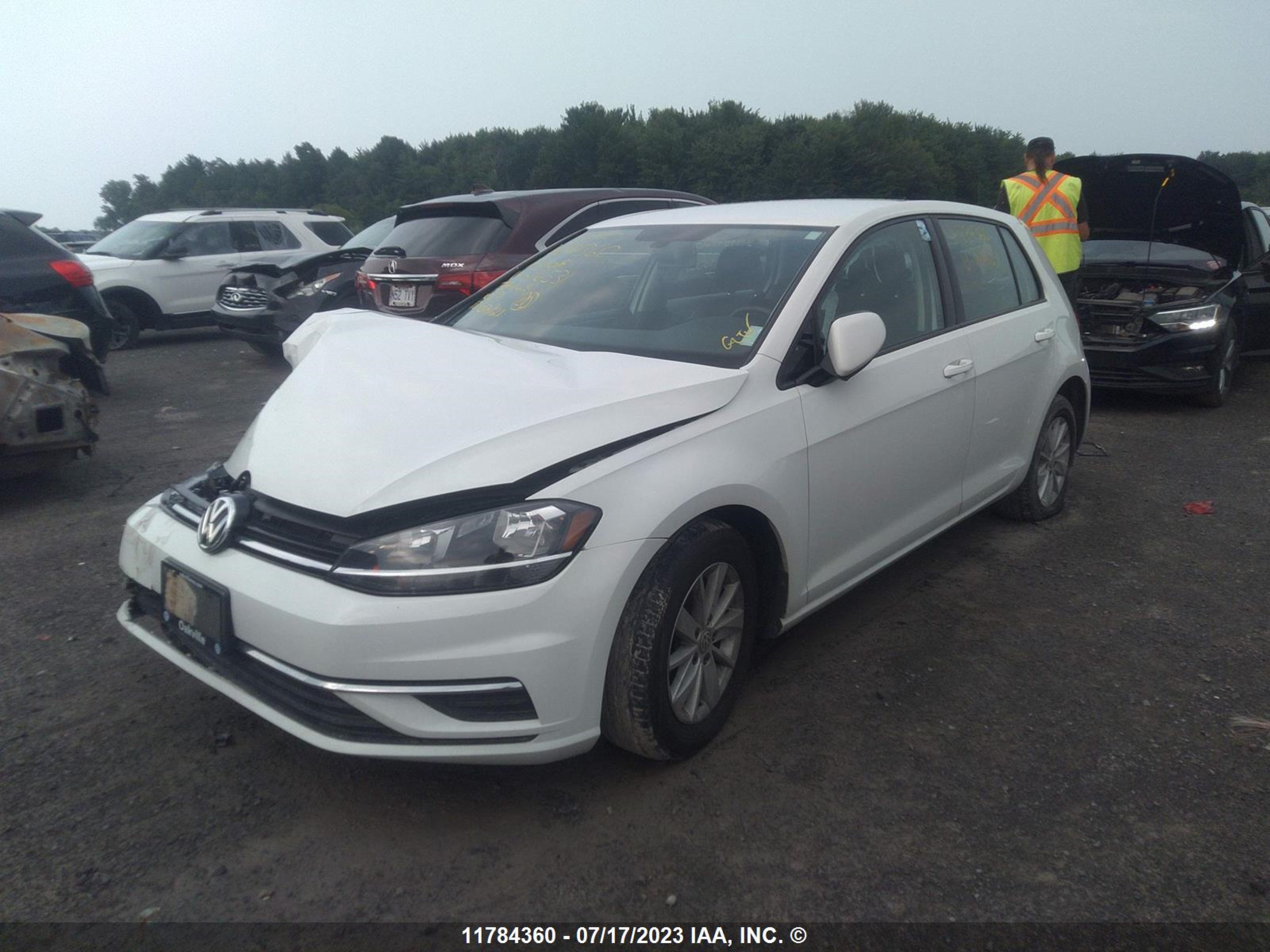 Photo 1 VIN: 3VWG17AU3JM276531 - VOLKSWAGEN GOLF 