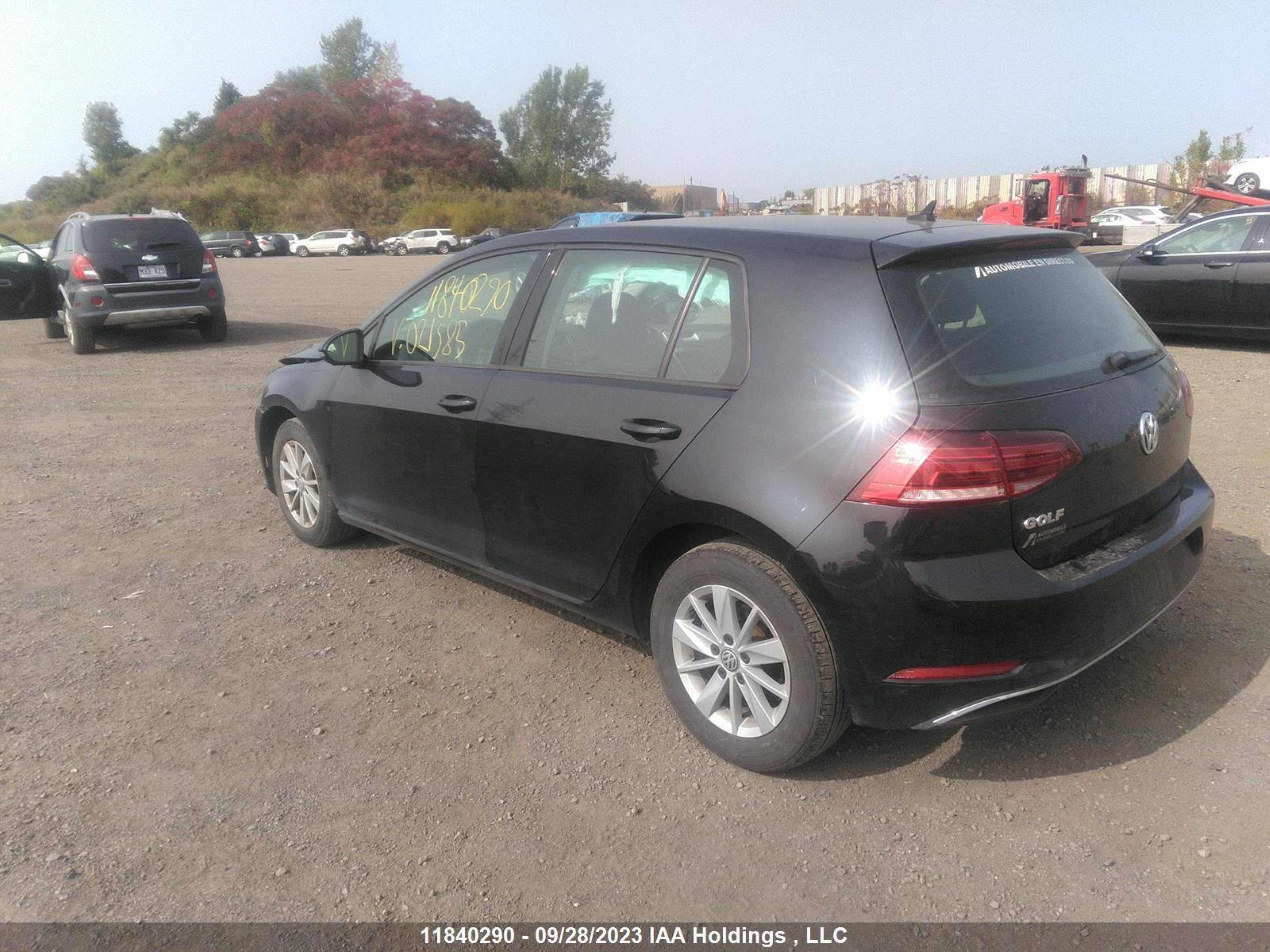 Photo 2 VIN: 3VWG57AU4KM021585 - VOLKSWAGEN GOLF 