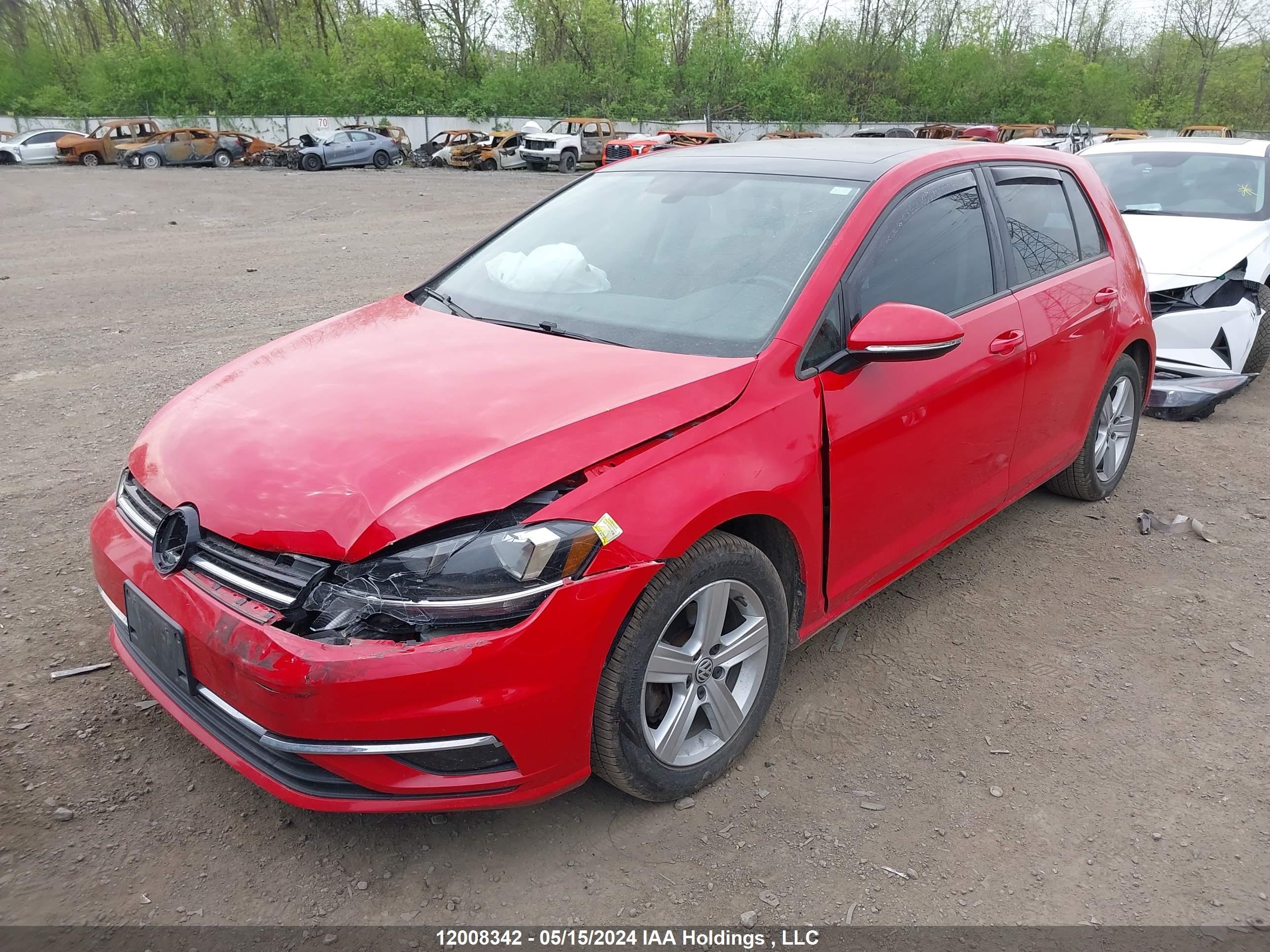 Photo 1 VIN: 3VWG57AU4KM023787 - VOLKSWAGEN GOLF 