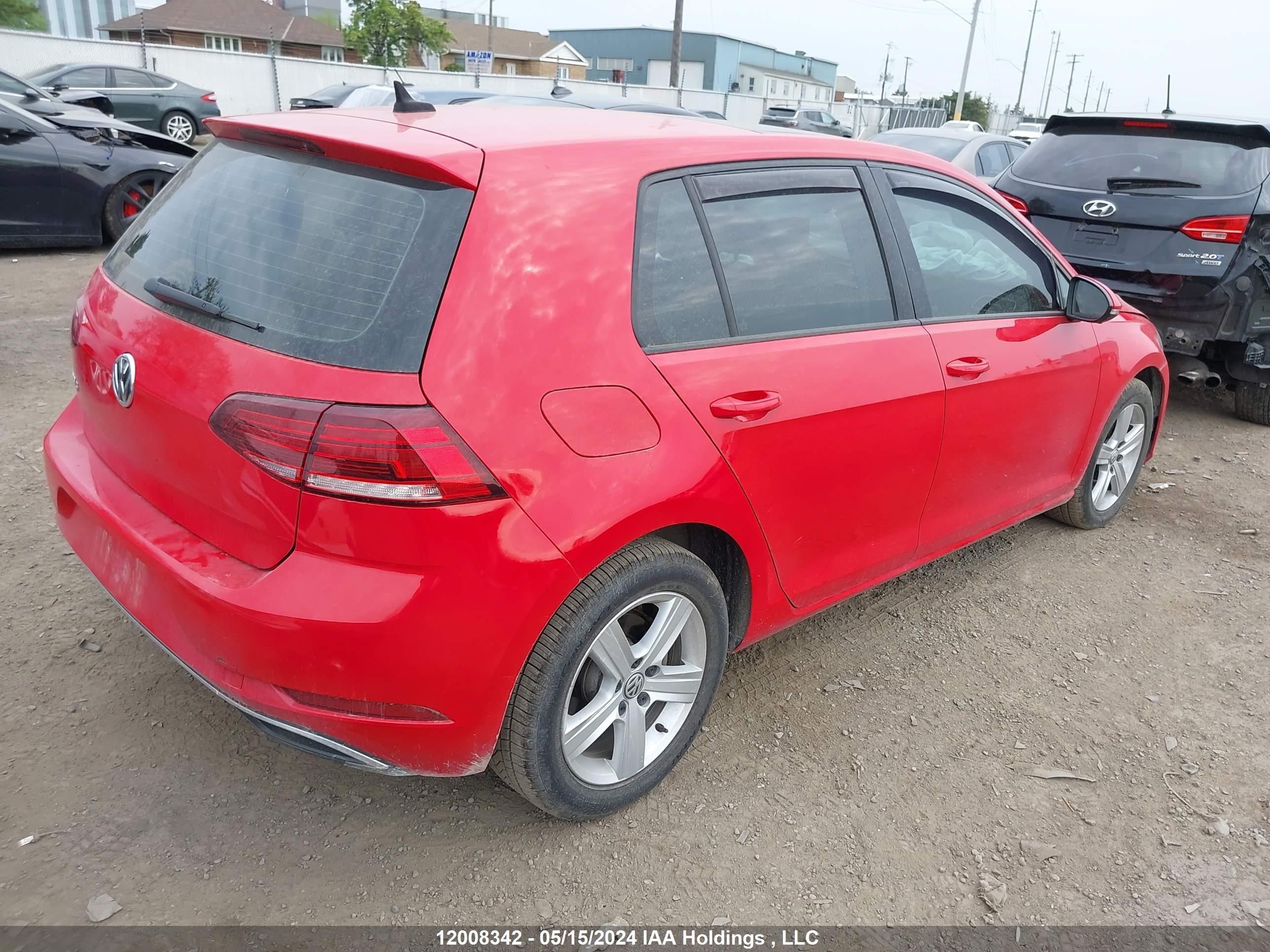 Photo 3 VIN: 3VWG57AU4KM023787 - VOLKSWAGEN GOLF 