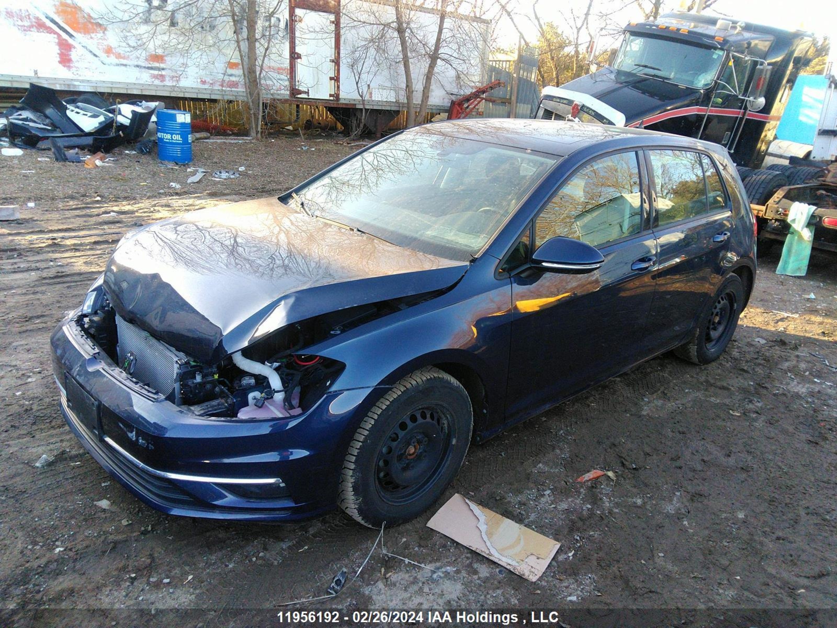 Photo 1 VIN: 3VWG57AU4KM026351 - VOLKSWAGEN GOLF 