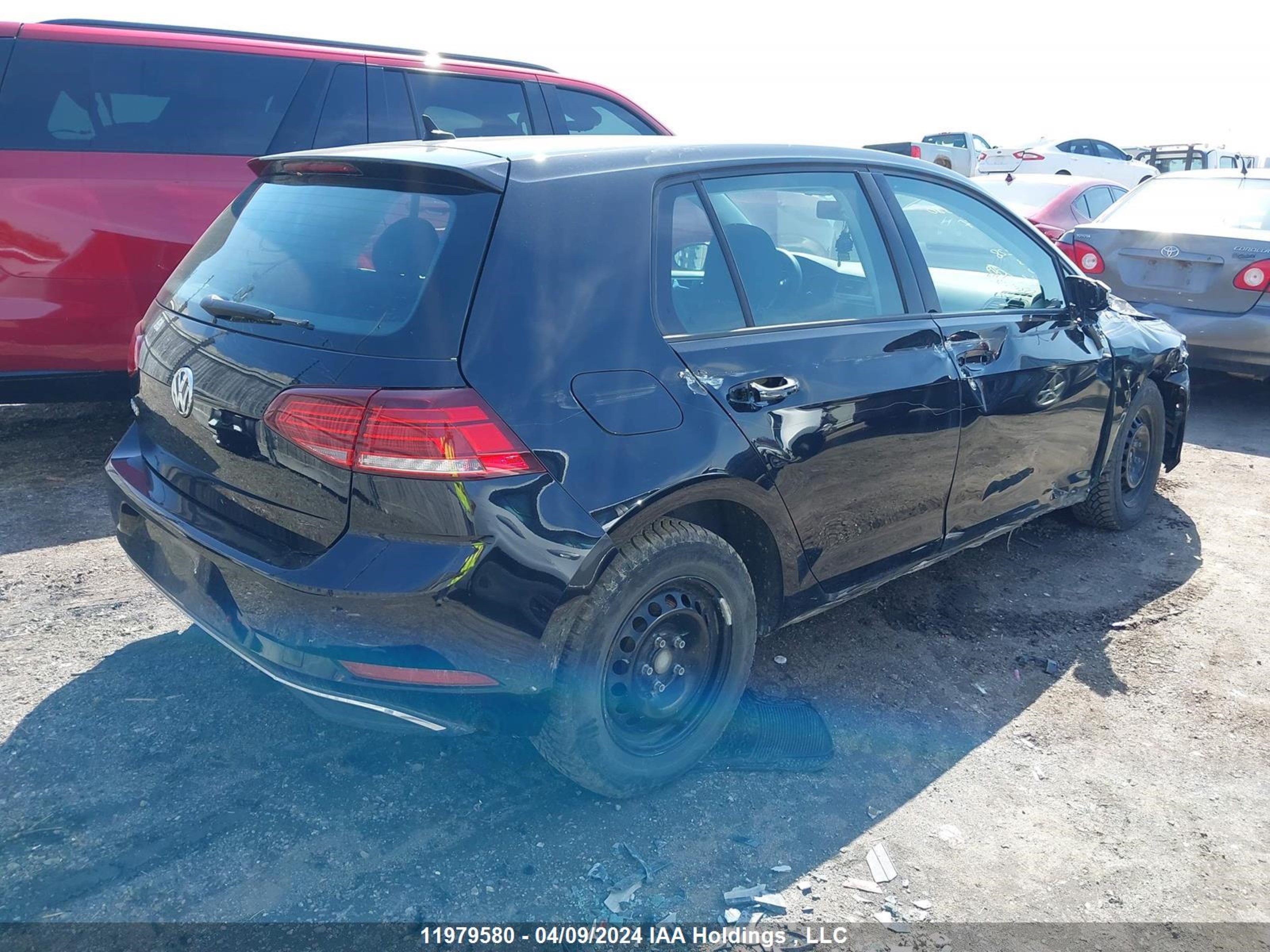 Photo 3 VIN: 3VWG57AU6KM035228 - VOLKSWAGEN GOLF 