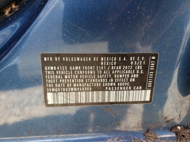 Photo 9 VIN: 3VWG57BU2MM058359 - VOLKSWAGEN JETTA SEL 