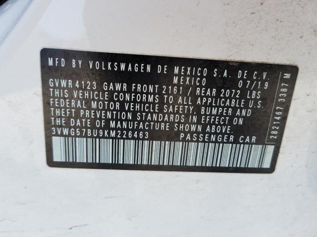 Photo 9 VIN: 3VWG57BU9KM226463 - VOLKSWAGEN JETTA 