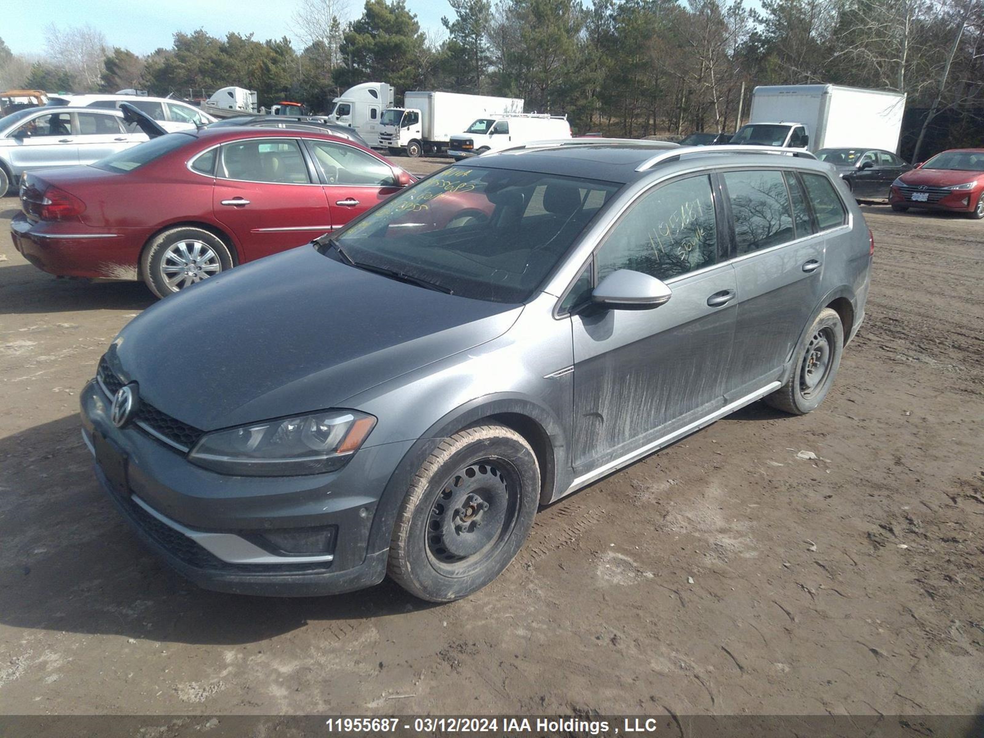 Photo 1 VIN: 3VWH17AUXHM517855 - VOLKSWAGEN GOLF 