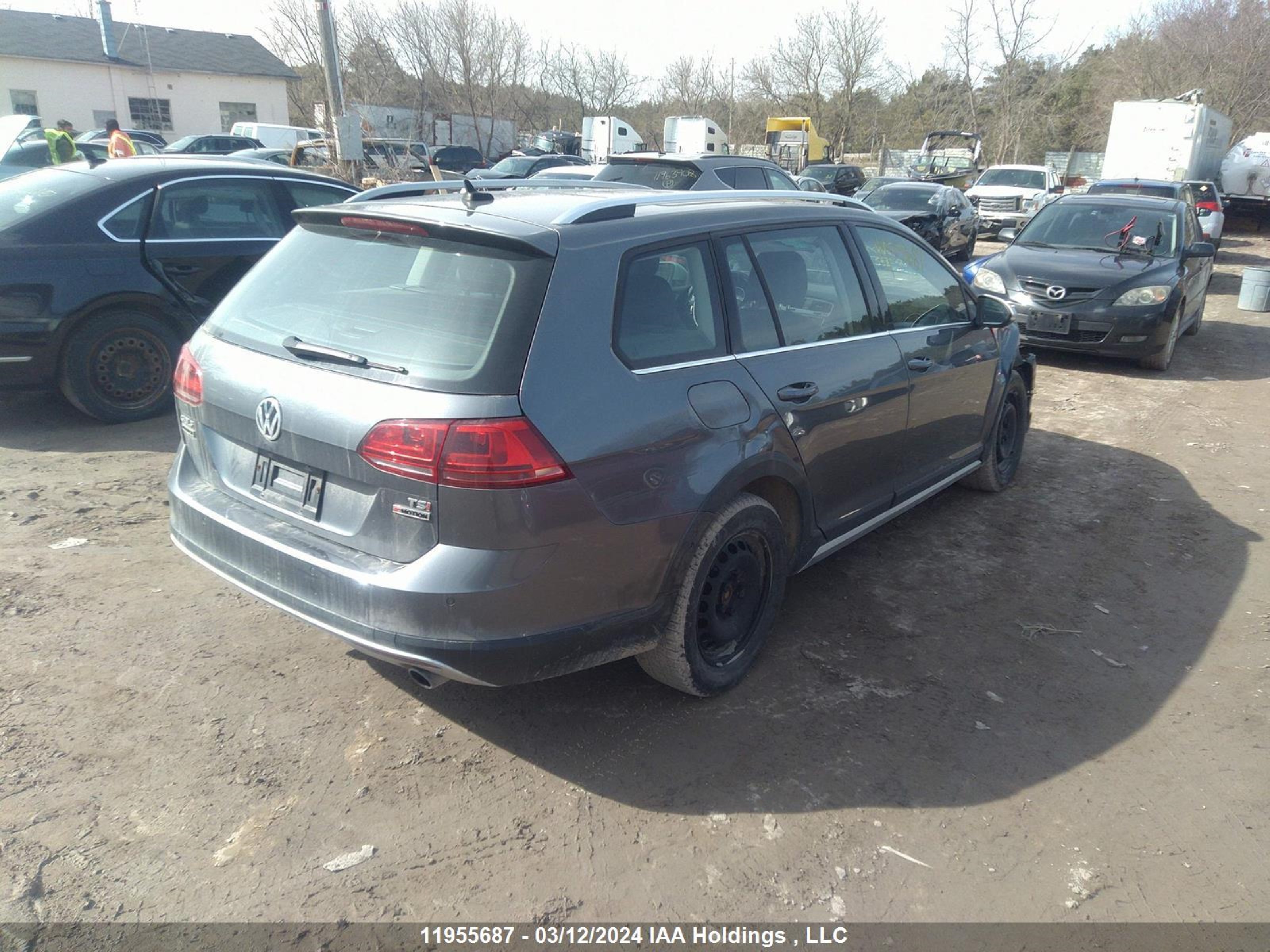 Photo 3 VIN: 3VWH17AUXHM517855 - VOLKSWAGEN GOLF 