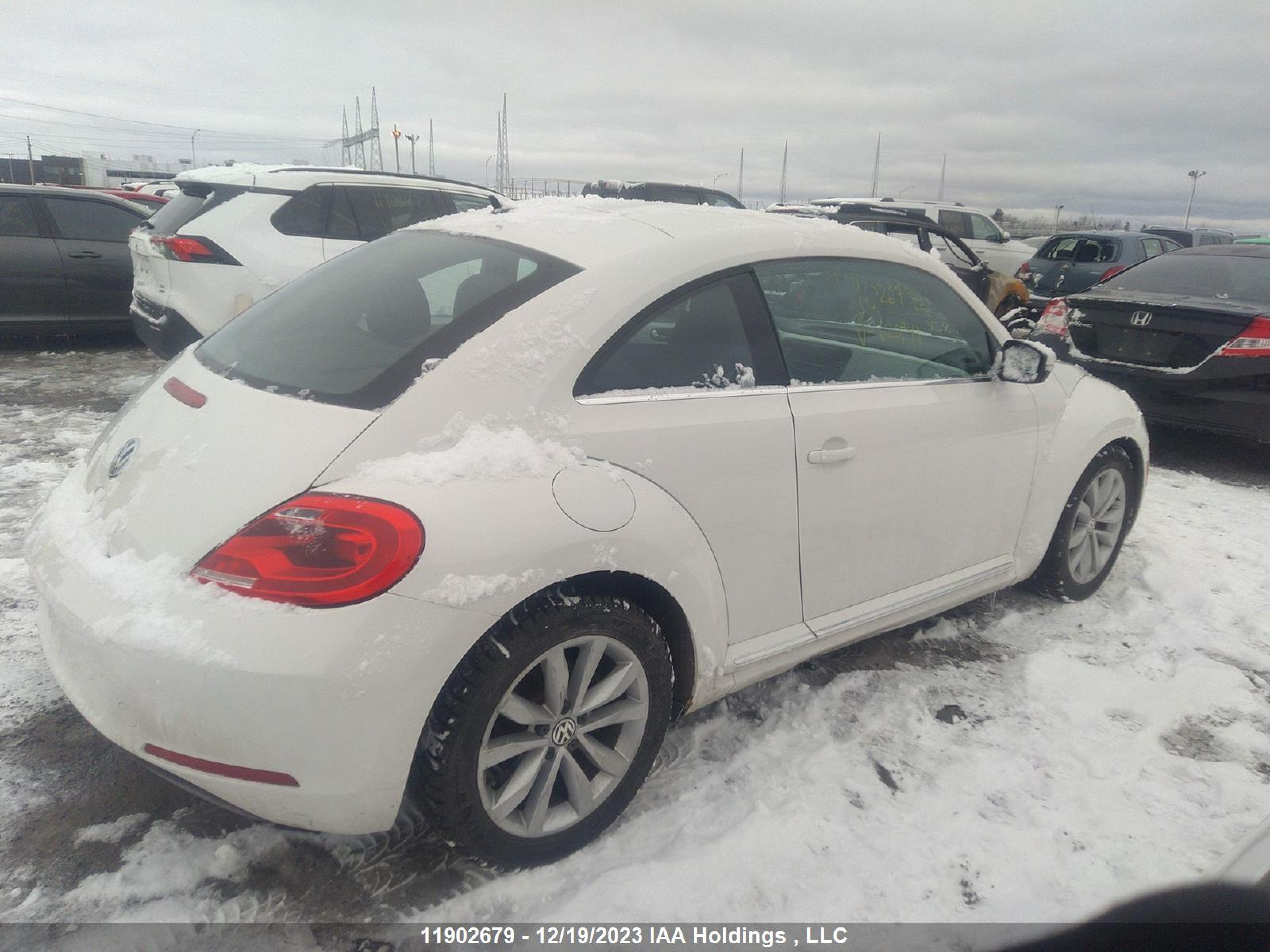 Photo 3 VIN: 3VWHX7AT8CM620741 - VOLKSWAGEN BEETLE 