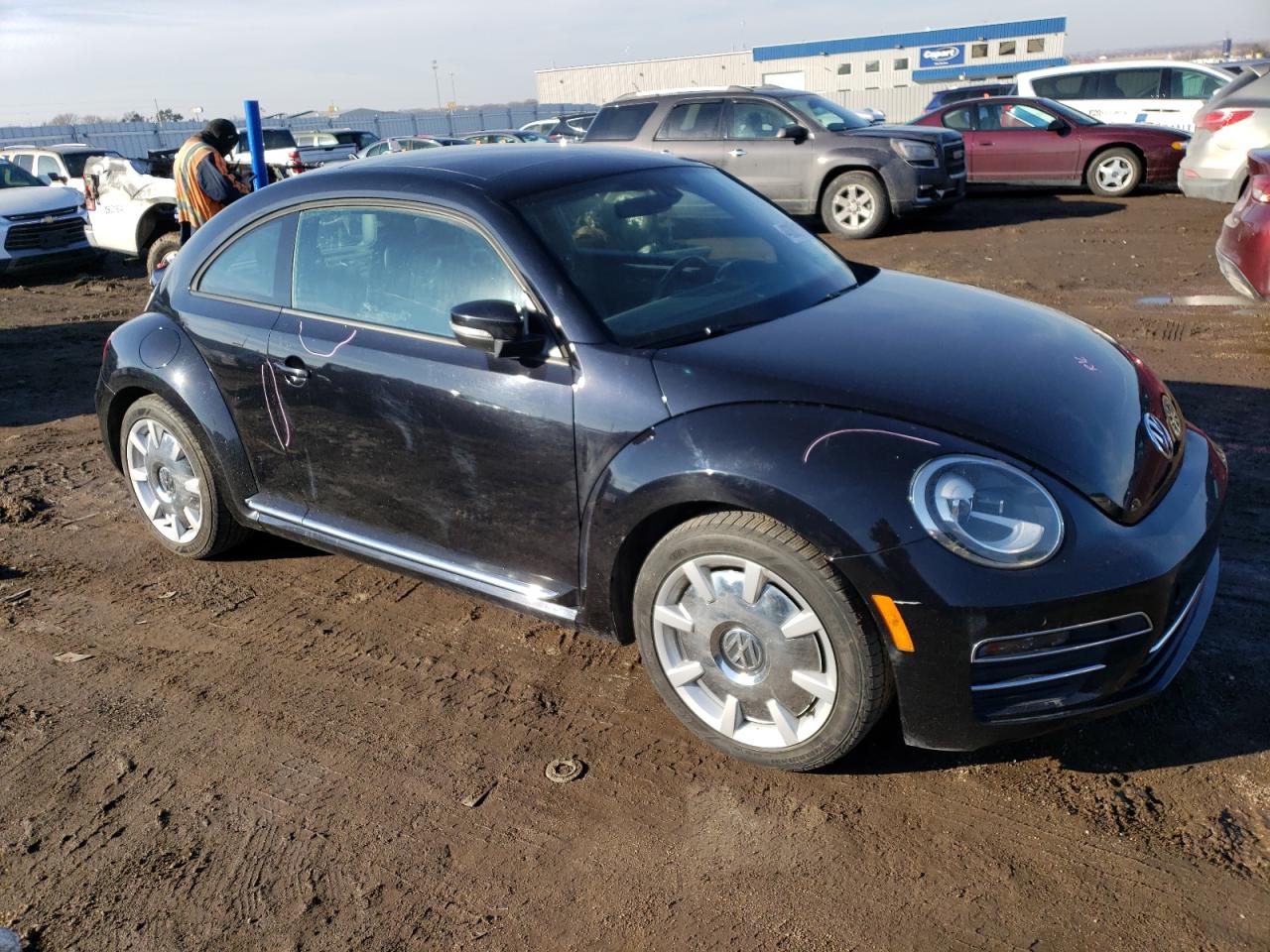 Photo 3 VIN: 3VWJ17AT4HM615420 - VOLKSWAGEN BEETLE 