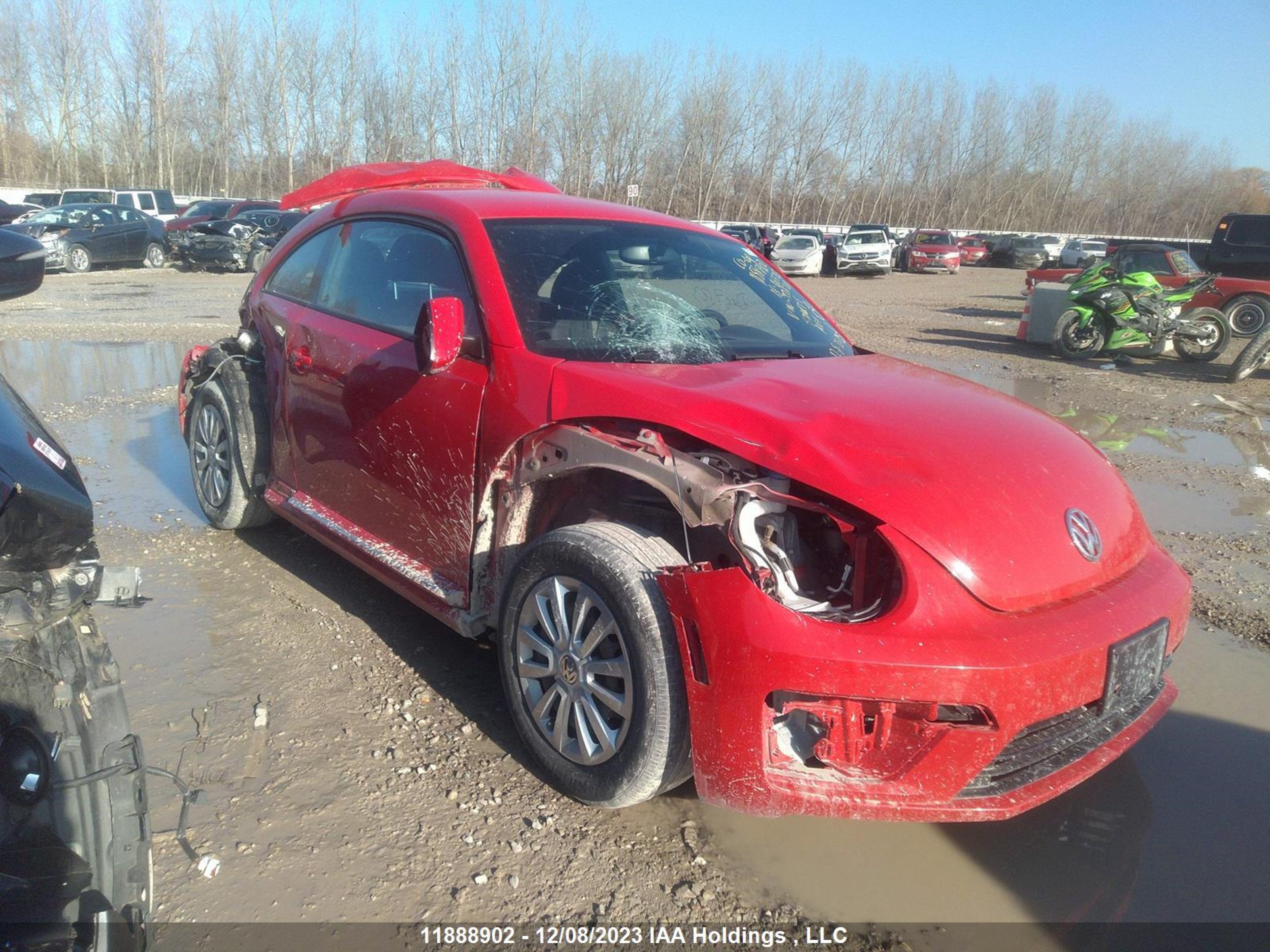 Photo 5 VIN: 3VWJD7AT0JM728701 - VOLKSWAGEN BEETLE 