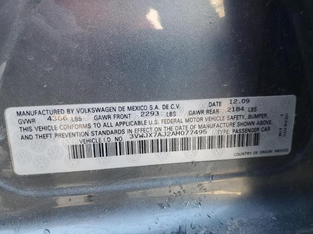 Photo 11 VIN: 3VWJX7AJ2AM077495 - VOLKSWAGEN JETTA S 