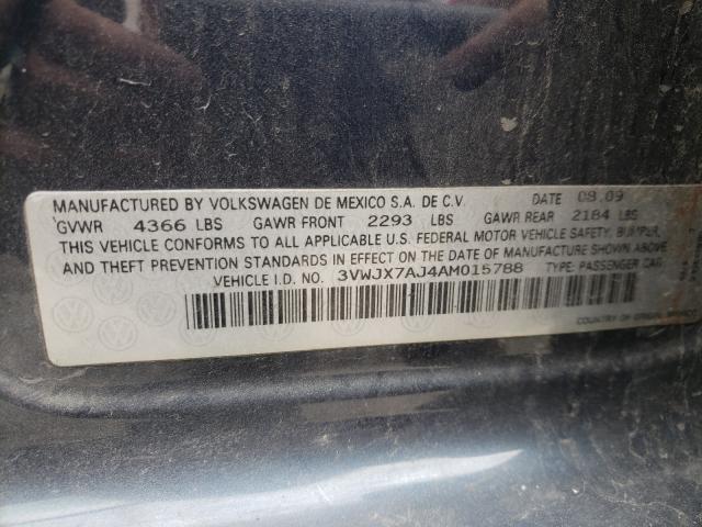 Photo 9 VIN: 3VWJX7AJ4AM015788 - VOLKSWAGEN JETTA S 