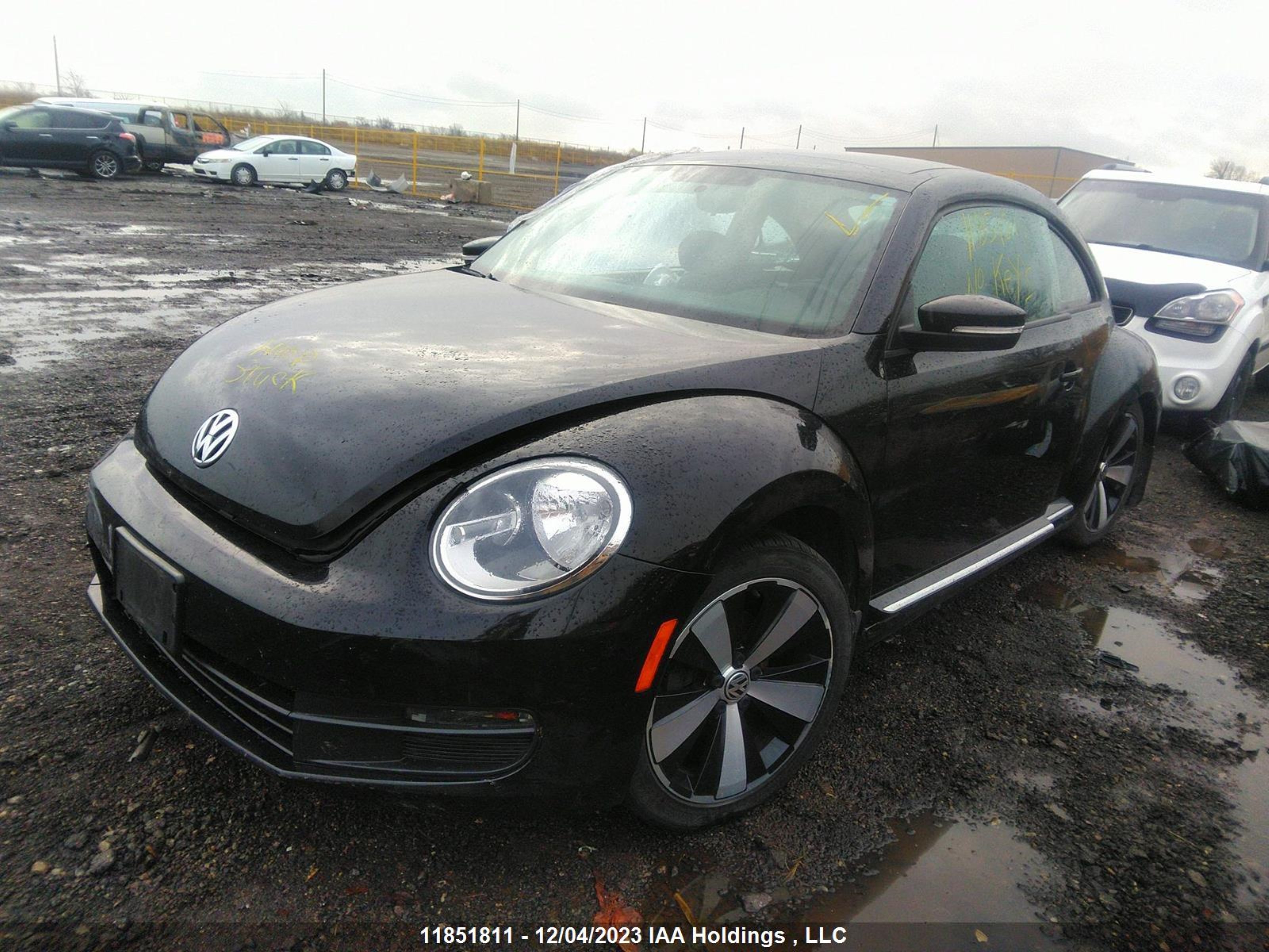 Photo 1 VIN: 3VWJX7AT5CM627020 - VOLKSWAGEN BEETLE 