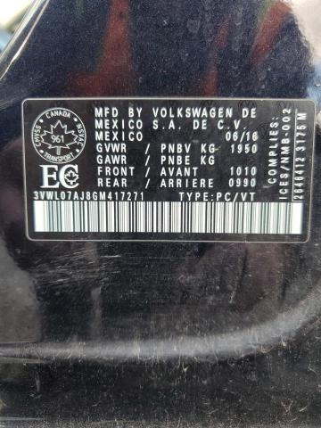 Photo 11 VIN: 3VWL07AJ8GM417271 - VOLKSWAGEN JETTA 