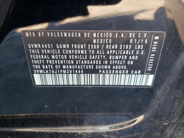 Photo 11 VIN: 3VWLA7AJ1FM291444 - VOLKSWAGEN JETTA 