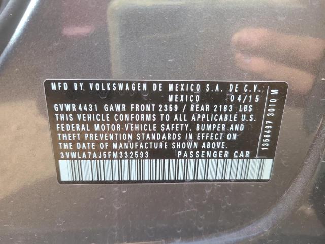 Photo 11 VIN: 3VWLA7AJ5FM332593 - VOLKSWAGEN JETTA TDI 