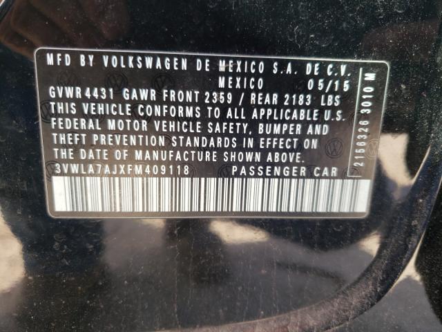 Photo 9 VIN: 3VWLA7AJXFM409118 - VOLKSWAGEN JETTA TDI 