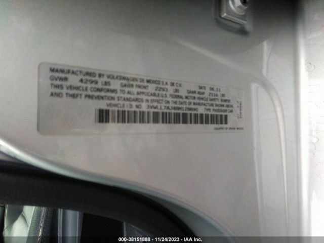 Photo 8 VIN: 3VWLL7AJ4BM128890 - VOLKSWAGEN JETTA 