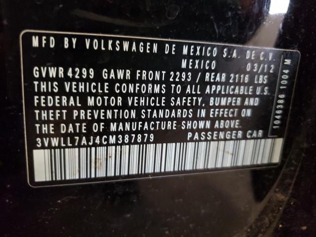 Photo 9 VIN: 3VWLL7AJ4CM387879 - VOLKSWAGEN JETTA TDI 