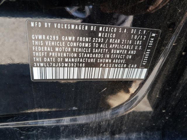 Photo 9 VIN: 3VWLL7AJ5DM392168 - VOLKSWAGEN JETTA TDI 