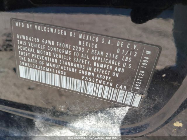 Photo 8 VIN: 3VWLL7AJ5DM421636 - VOLKSWAGEN JETTA 