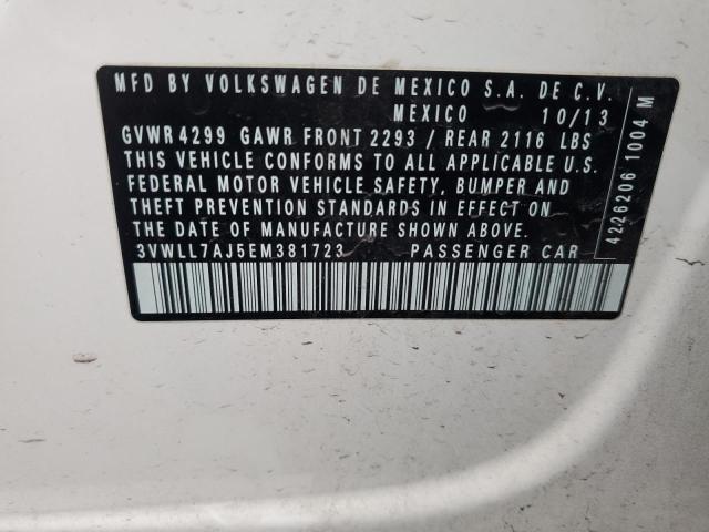 Photo 11 VIN: 3VWLL7AJ5EM381723 - VOLKSWAGEN JETTA TDI 