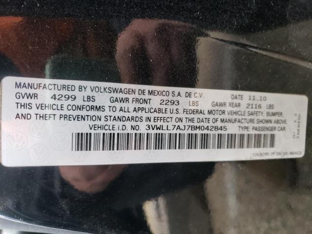 Photo 9 VIN: 3VWLL7AJ7BM042845 - VOLKSWAGEN JETTA 