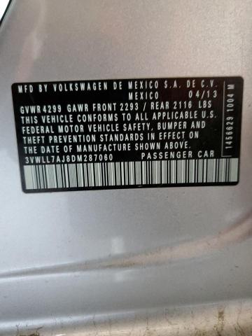 Photo 11 VIN: 3VWLL7AJ8DM287060 - VOLKSWAGEN JETTA TDI 