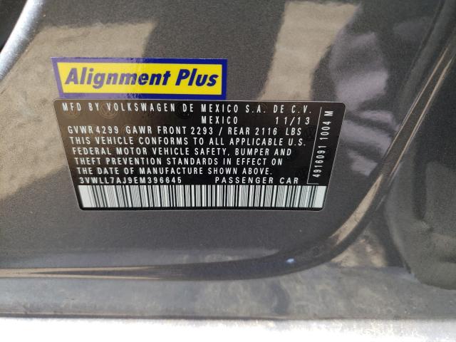 Photo 9 VIN: 3VWLL7AJ9EM396645 - VOLKSWAGEN JETTA TDI 