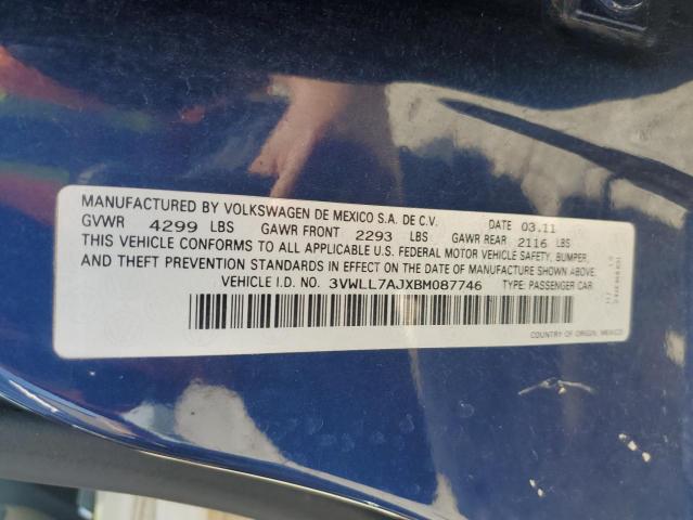 Photo 11 VIN: 3VWLL7AJXBM087746 - VOLKSWAGEN JETTA TDI 