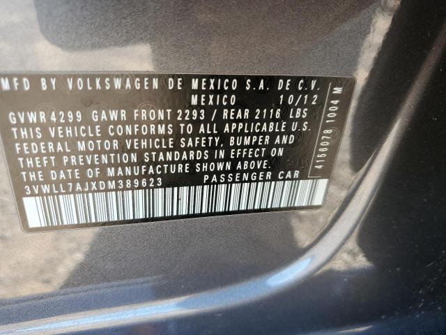 Photo 11 VIN: 3VWLL7AJXDM389623 - VOLKSWAGEN JETTA TDI 