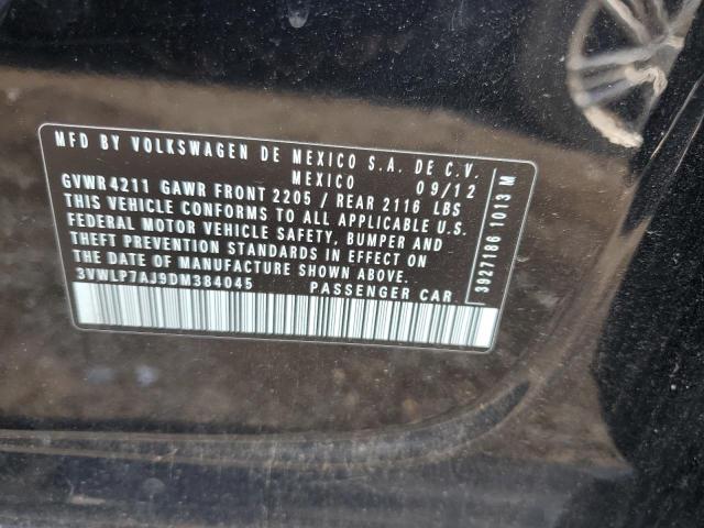 Photo 11 VIN: 3VWLP7AJ9DM384045 - VOLKSWAGEN JETTA SEL 