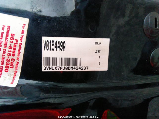 Photo 8 VIN: 3VWLX7AJ0DM424237 - VOLKSWAGEN JETTA SEDAN 