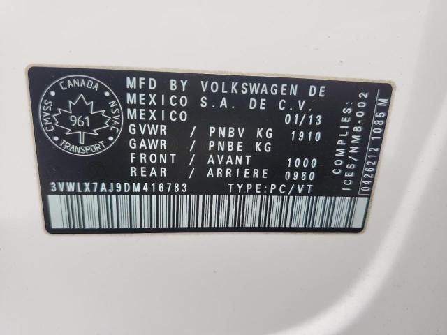 Photo 12 VIN: 3VWLX7AJ9DM416783 - VOLKSWAGEN JETTA 