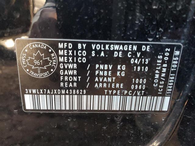 Photo 11 VIN: 3VWLX7AJXDM438629 - VOLKSWAGEN JETTA 