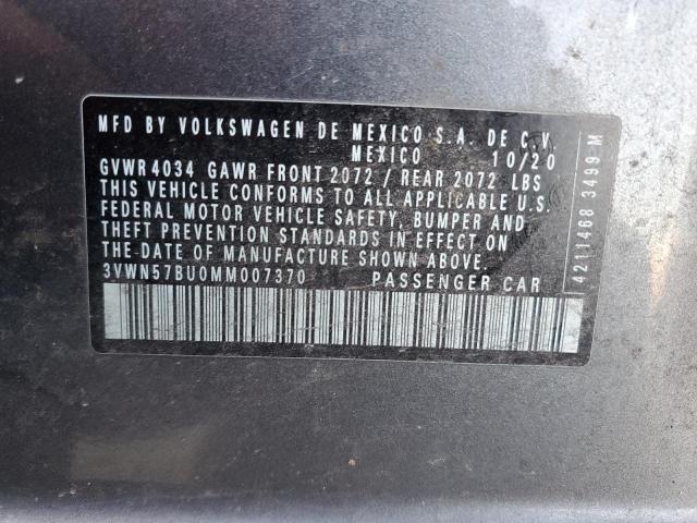 Photo 11 VIN: 3VWN57BU0MM007370 - VOLKSWAGEN JETTA 