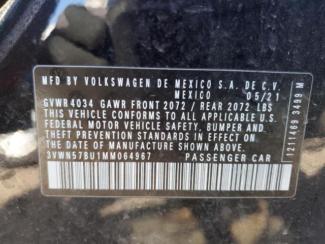 Photo 12 VIN: 3VWN57BU1MM064967 - VOLKSWAGEN JETTA 