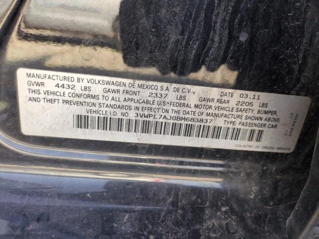 Photo 11 VIN: 3VWPL7AJ0BM683837 - VOLKSWAGEN JETTA TDI 