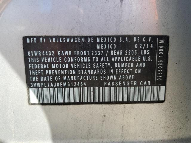 Photo 9 VIN: 3VWPL7AJ0EM612464 - VOLKSWAGEN JETTA TDI 