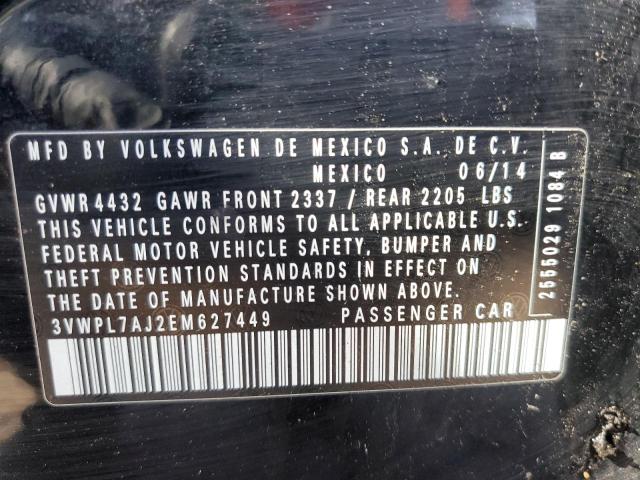 Photo 11 VIN: 3VWPL7AJ2EM627449 - VOLKSWAGEN JETTA 