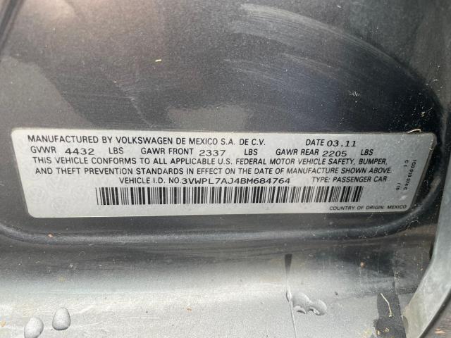 Photo 9 VIN: 3VWPL7AJ4BM684764 - VOLKSWAGEN JETTA 