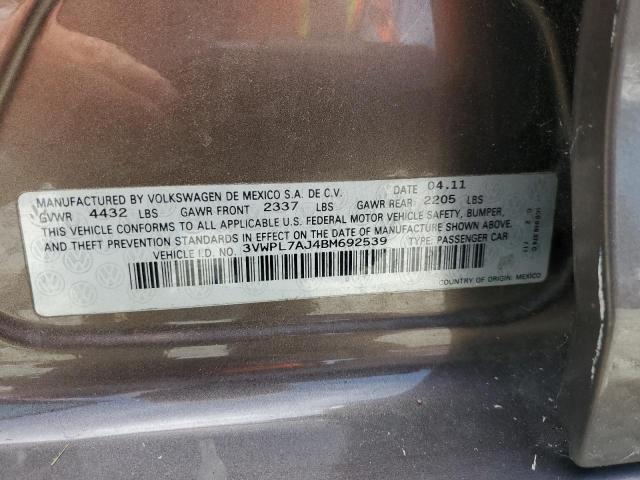 Photo 12 VIN: 3VWPL7AJ4BM692539 - VOLKSWAGEN JETTA 