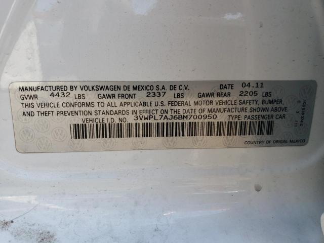 Photo 12 VIN: 3VWPL7AJ6BM700950 - VOLKSWAGEN JETTA 