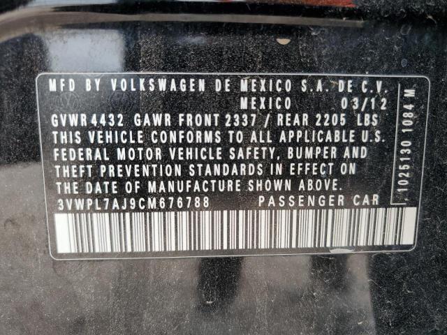 Photo 11 VIN: 3VWPL7AJ9CM676788 - VOLKSWAGEN JETTA 