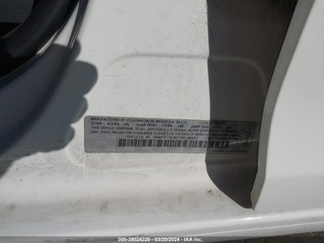 Photo 8 VIN: 3VWPP7AJ6CM618481 - VOLKSWAGEN JETTA SPORTWAGEN 