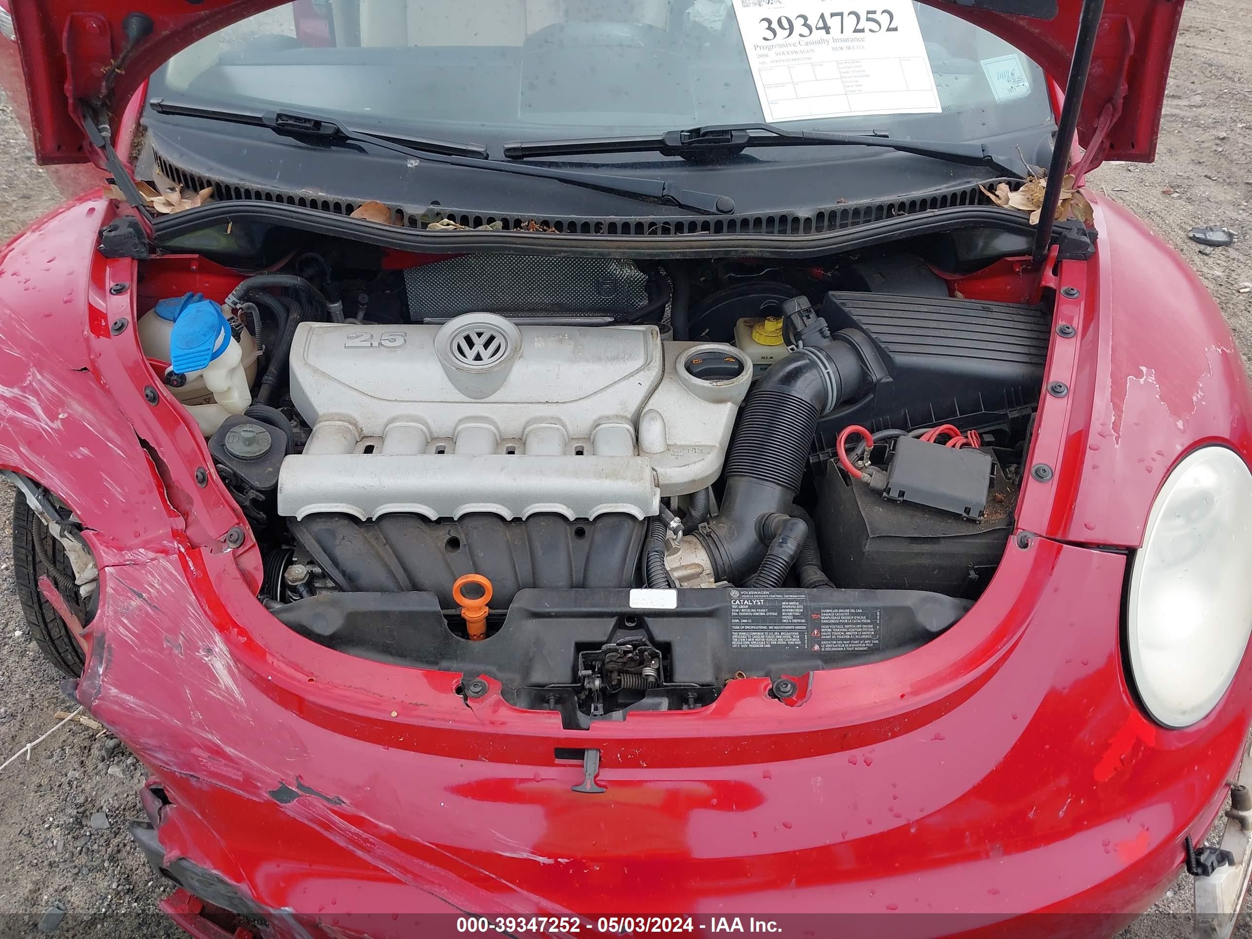 Photo 9 VIN: 3VWPW31C88M523988 - VOLKSWAGEN BEETLE 