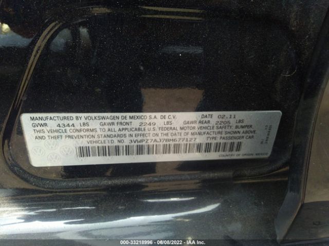 Photo 8 VIN: 3VWPZ7AJ7BM677127 - VOLKSWAGEN JETTA SPORTWAGEN 